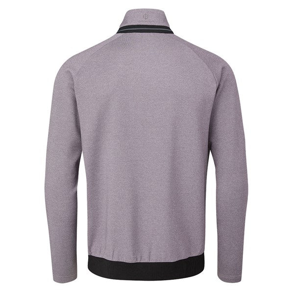 Oscar Jacobson Thomson Half-Zip Sweater - Grey