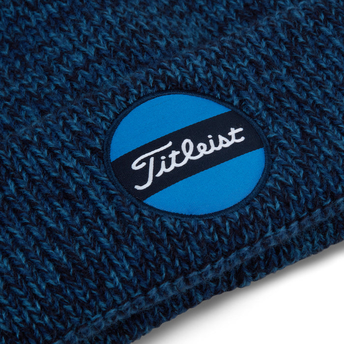 Titleist Boardwalk Pom Pom Golf Beanie - Blue