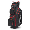Titleist 2023 Cart 14 Stadry Golf Cart Bag - Black/Black/Red