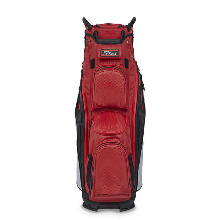 Titleist 2023 Cart 14 Stadry Golf Cart Bag - Red/Grey/Black