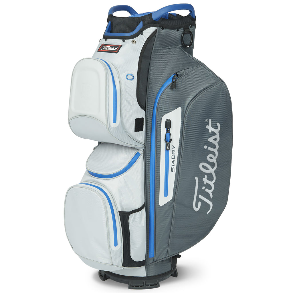 Titleist Cart 15 Stadry Golf Cart Bag - Charcoal/Grey/Royal