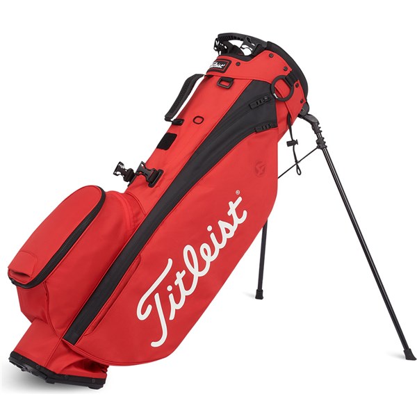 Titleist Players 4 Golf Stand Bag - Red/Black