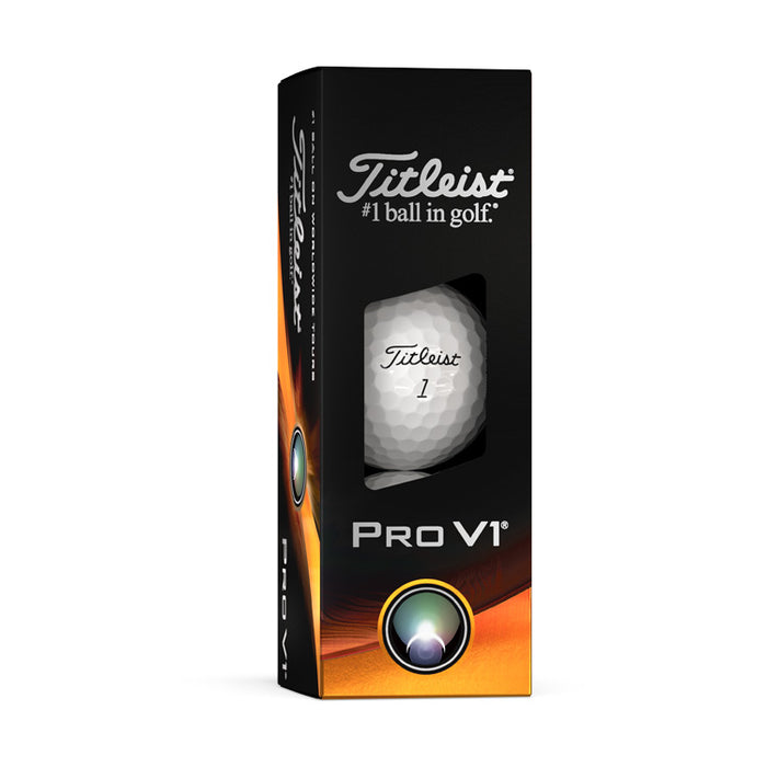 Titleist Pro V1 2023 Golf Balls - White - High Numbers