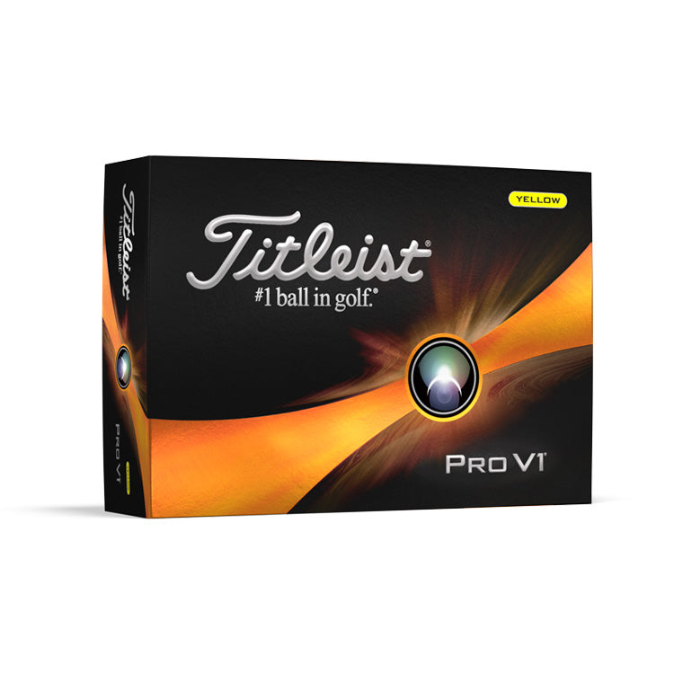 Titleist Pro V1 2023 Golf Balls - Yellow