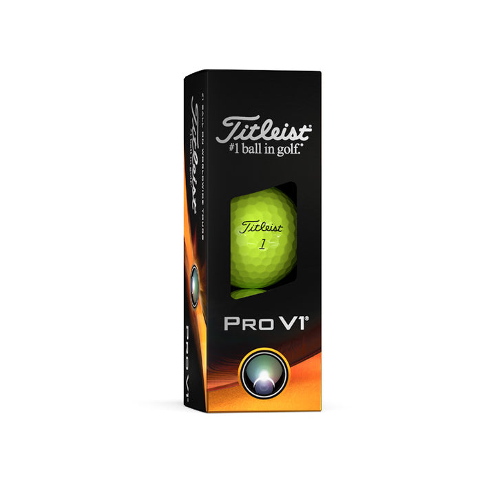 Titleist Pro V1 2023 Golf Balls - Yellow