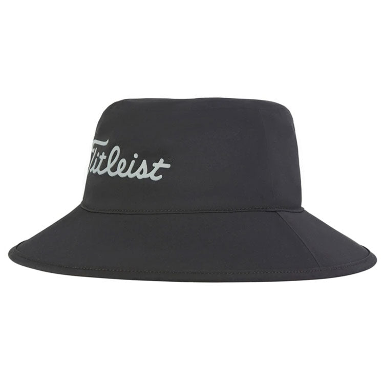 Titleist Stadry Waterproof Golf Bucket Hat - Black