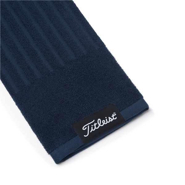 Titleist Tri Fold Golf Towel - Navy