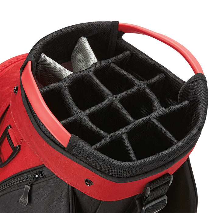 Taylormade Cart Lite Golf Bag - Red/Black