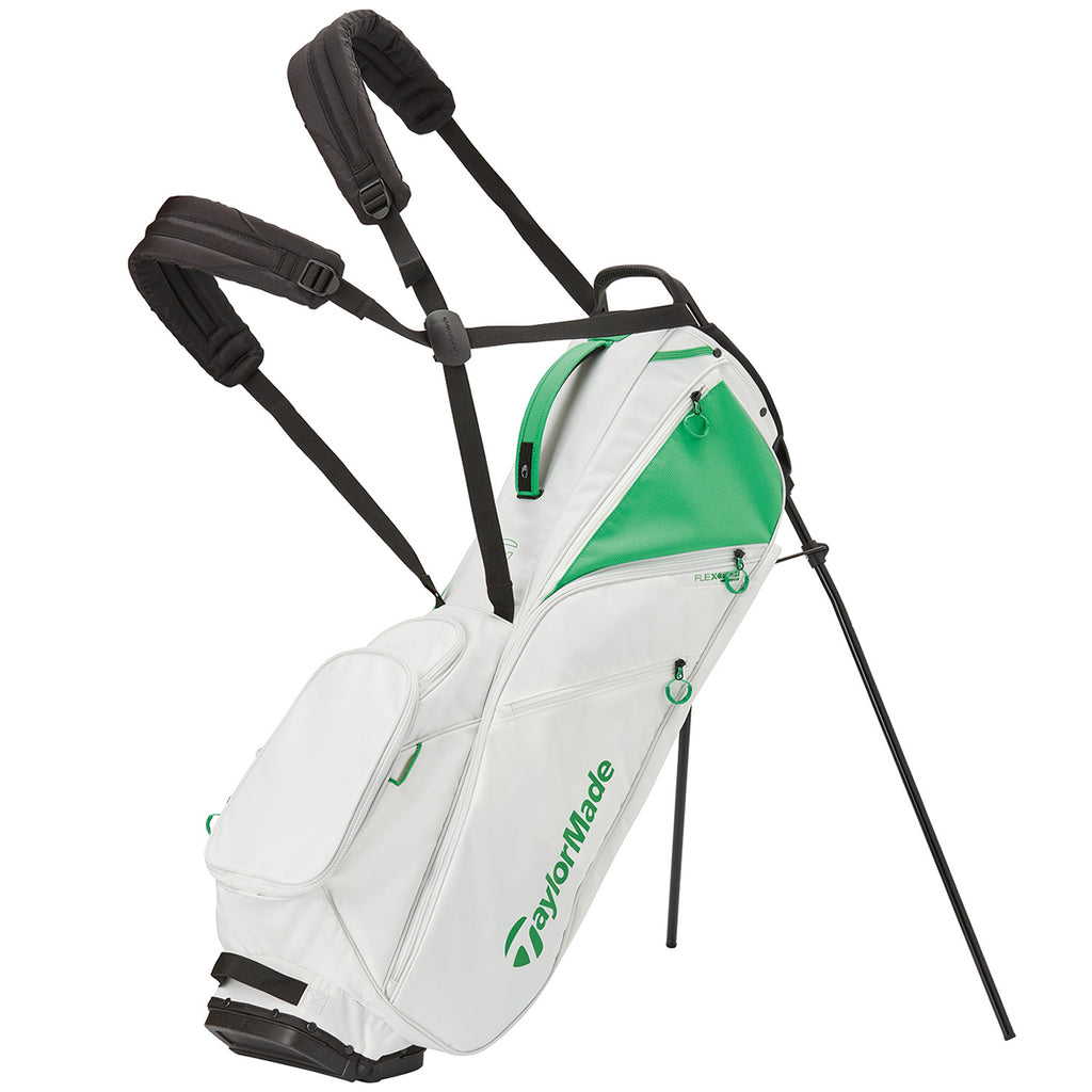 Taylormade Flextech Lite Golf Stand Bag - White/Green