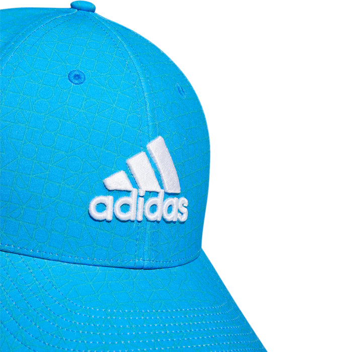 adidas Tour Print Golf Hat - Blue Rush