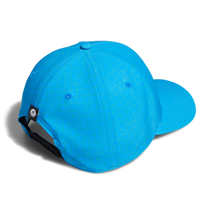 adidas Tour Print Golf Hat - Blue Rush