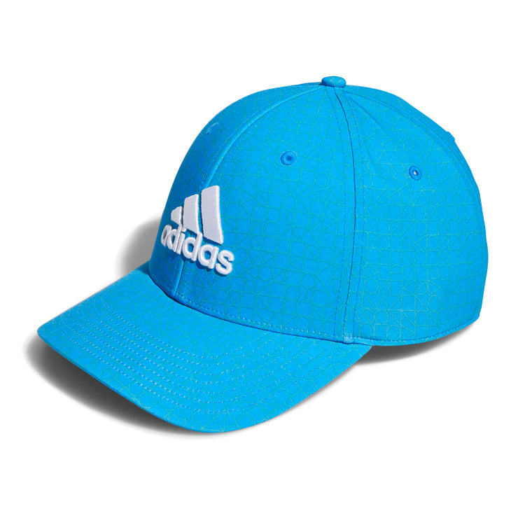 adidas Tour Print Golf Hat - Blue Rush
