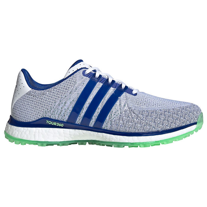 adidas Tour 360 XT-SL 2.0 Textile Golf Shoes - White/Blue/Mint