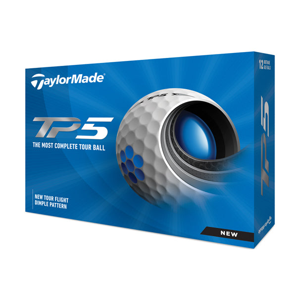 Taylormade TP5 Golf Balls - White