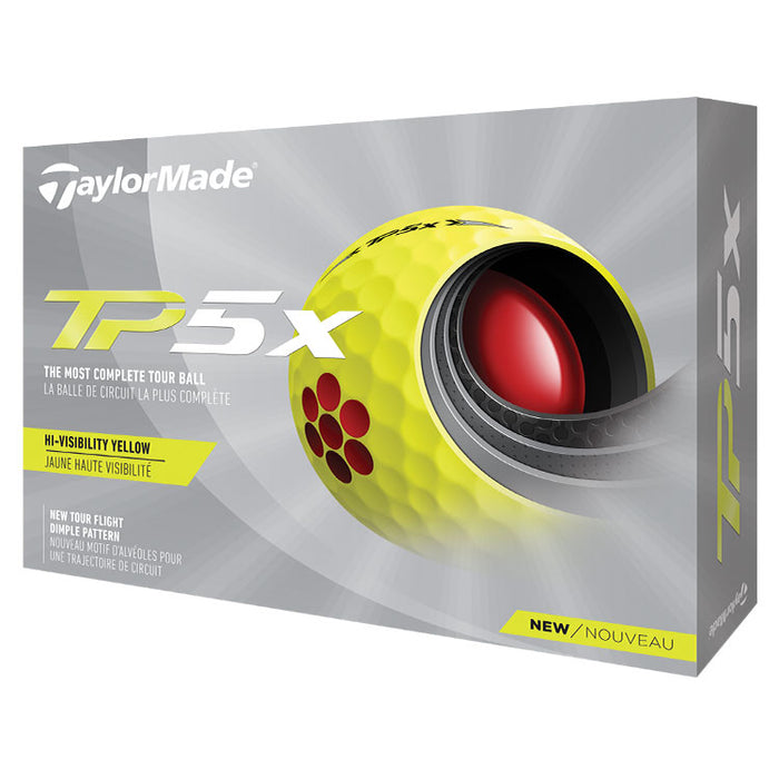 Taylormade TP5x Golf Balls - Yellow