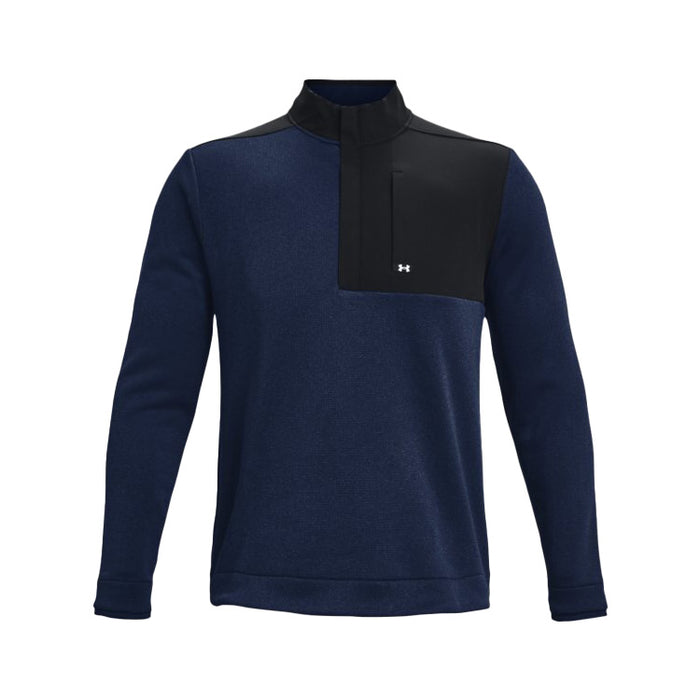 Under Armour Storm Sweaterfleece Half-Zip Golf Sweater - Navy