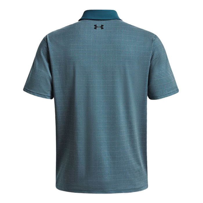 Under Armour T2G Print Golf Polo Shirt - Static Blue