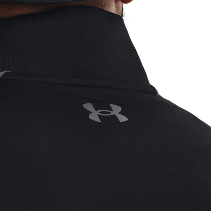 Under Armour Storm Midlayer HZ Golf Pullover  - Grey/Black