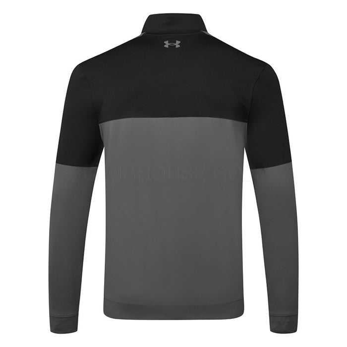 Under Armour Storm Midlayer HZ Golf Pullover  - Grey/Black