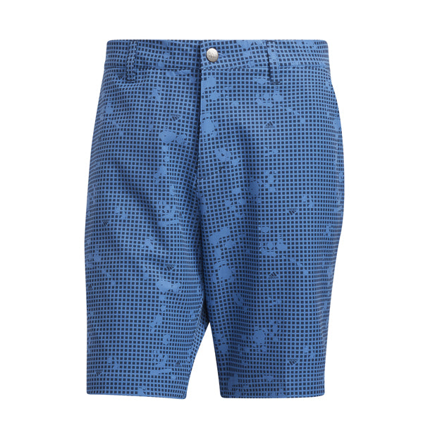 adidas ULT365 Golf Shorts - Check Blue