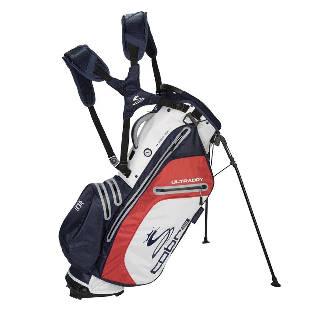 Cobra Ultradry Golf Stand Bag - Navy/White/Red