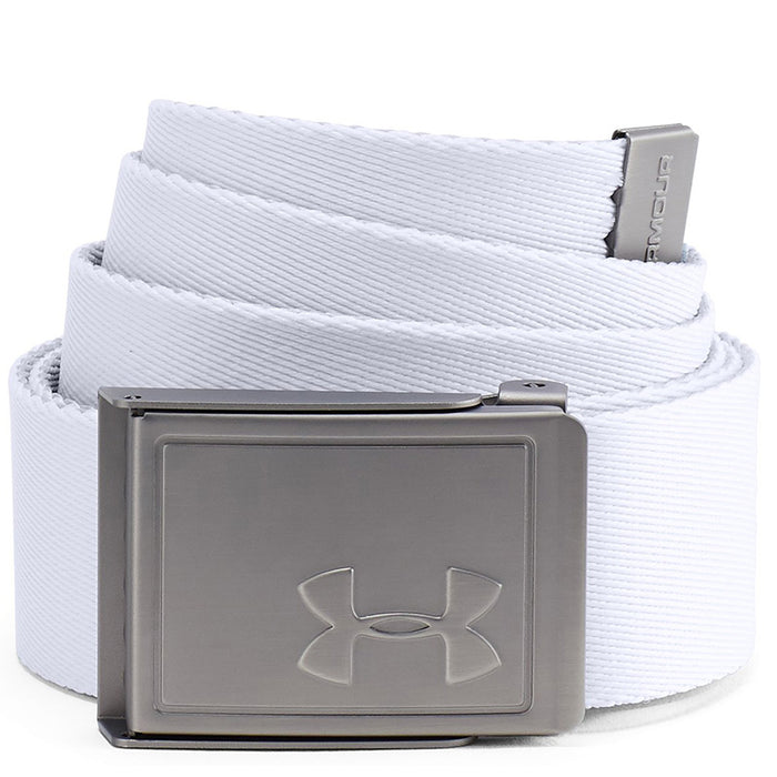 Under Armour Webbing 2.0 Golf Belt - White