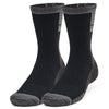 Under Armour Cold Crew Golf Socks 2 Pack - Black / Pitch Grey