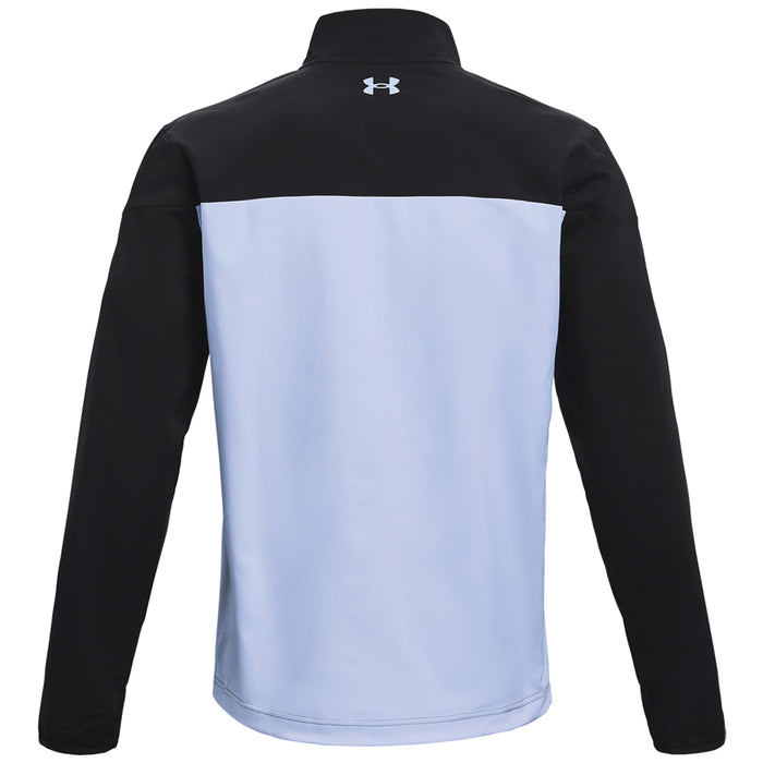 Under Armour Storm Windstrike Mens 1/2 Zip Golf Top - Blue/Black