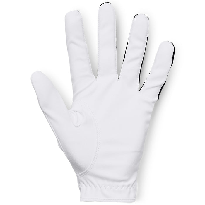 Under Armour Men's Medal Golf Glove - Black / White