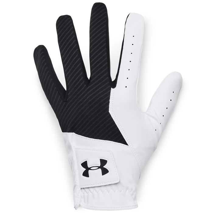 Under Armour Men's Medal Golf Glove - Black / White