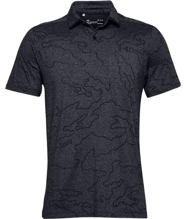 Under Armour Vanish Golf Polo Shirt - Black Camo