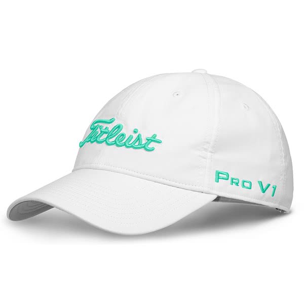 Titleist Ladies Tour Performance Golf Cap - White/Green
