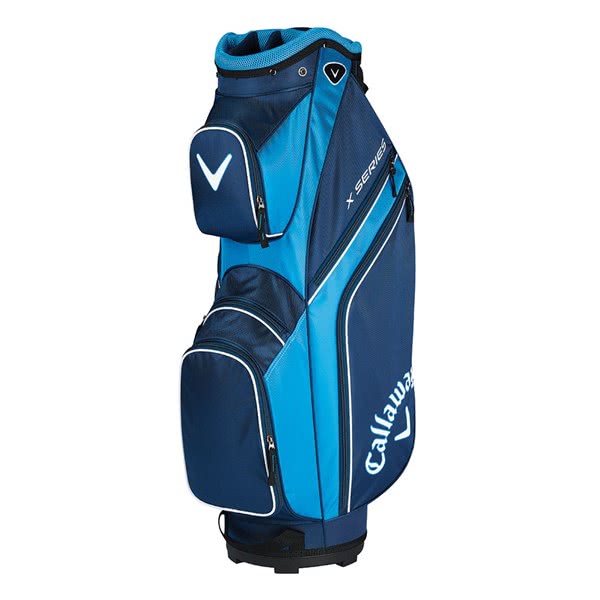 Callaway X Series Golf Cart Bag - Navy/Royal/White