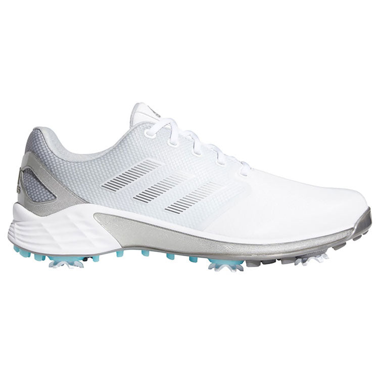 adidas ZG21 Golf Shoes - White/Silver/Grey