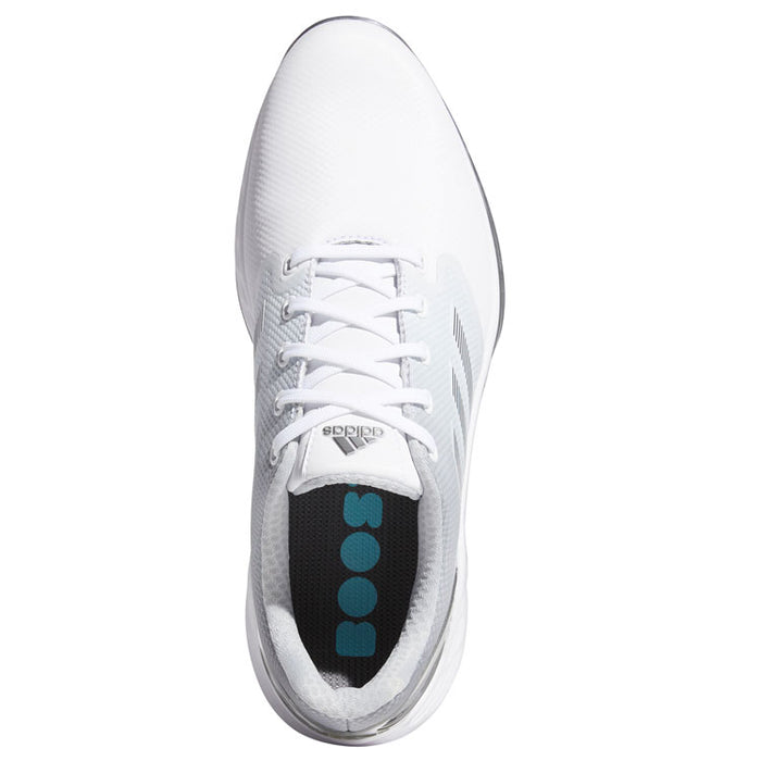 adidas ZG21 Golf Shoes - White/Silver/Grey