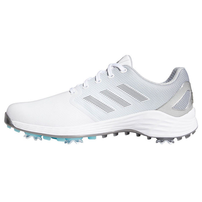 adidas ZG21 Golf Shoes - White/Silver/Grey