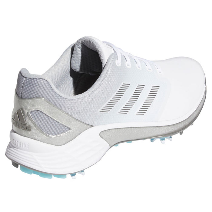 adidas ZG21 Golf Shoes - White/Silver/Grey